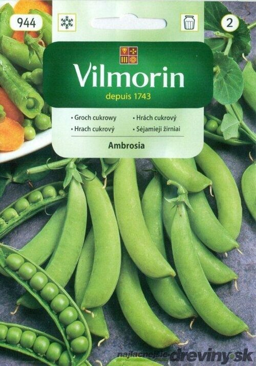 Vilmorin CLASSIC Hrach cukrový AMBROSIA skorý 40 g