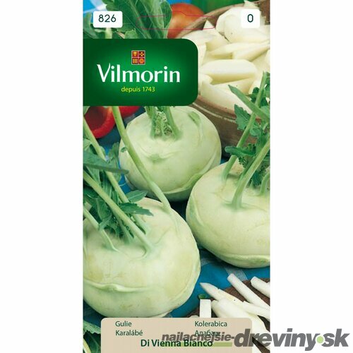 Vilmorin CLASSIC Kaleráb (Viedenský biely) DI VIENNA BIANCO - skorý 2 g