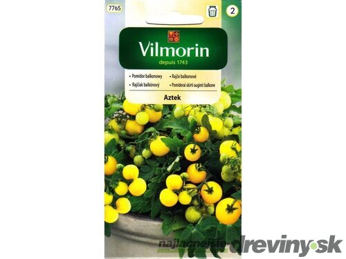 Vilmorin rajčiak balkónový Aztek žltý 0.3 g