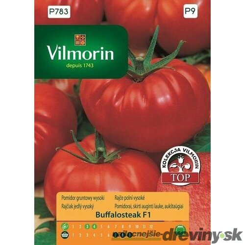Vilmorin rajčiak Buffalosteak-Býčie srdce F1 10 ks (originál španielske)