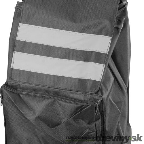 Vozík Demeter, PE/PVC, EVA, 30 kg, 35x30x96 cm, nákupný