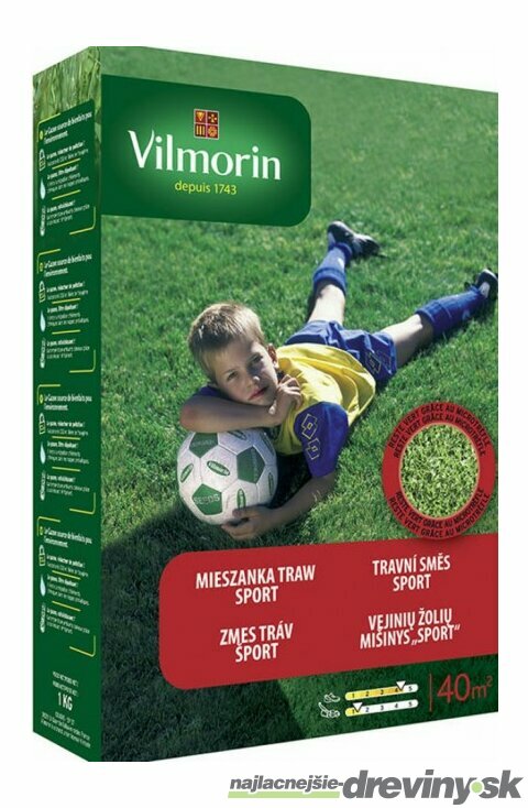 VÝPREDAJ ! Trávna zmes Vilmorin Sport 1 kg